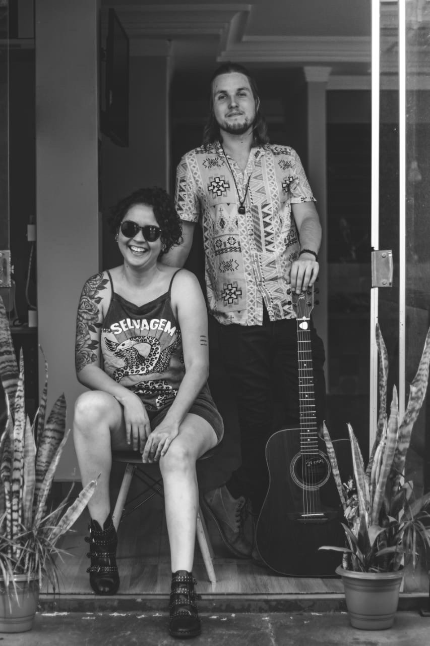 Foto de Lívia Carneiro e Alvaro Beguini