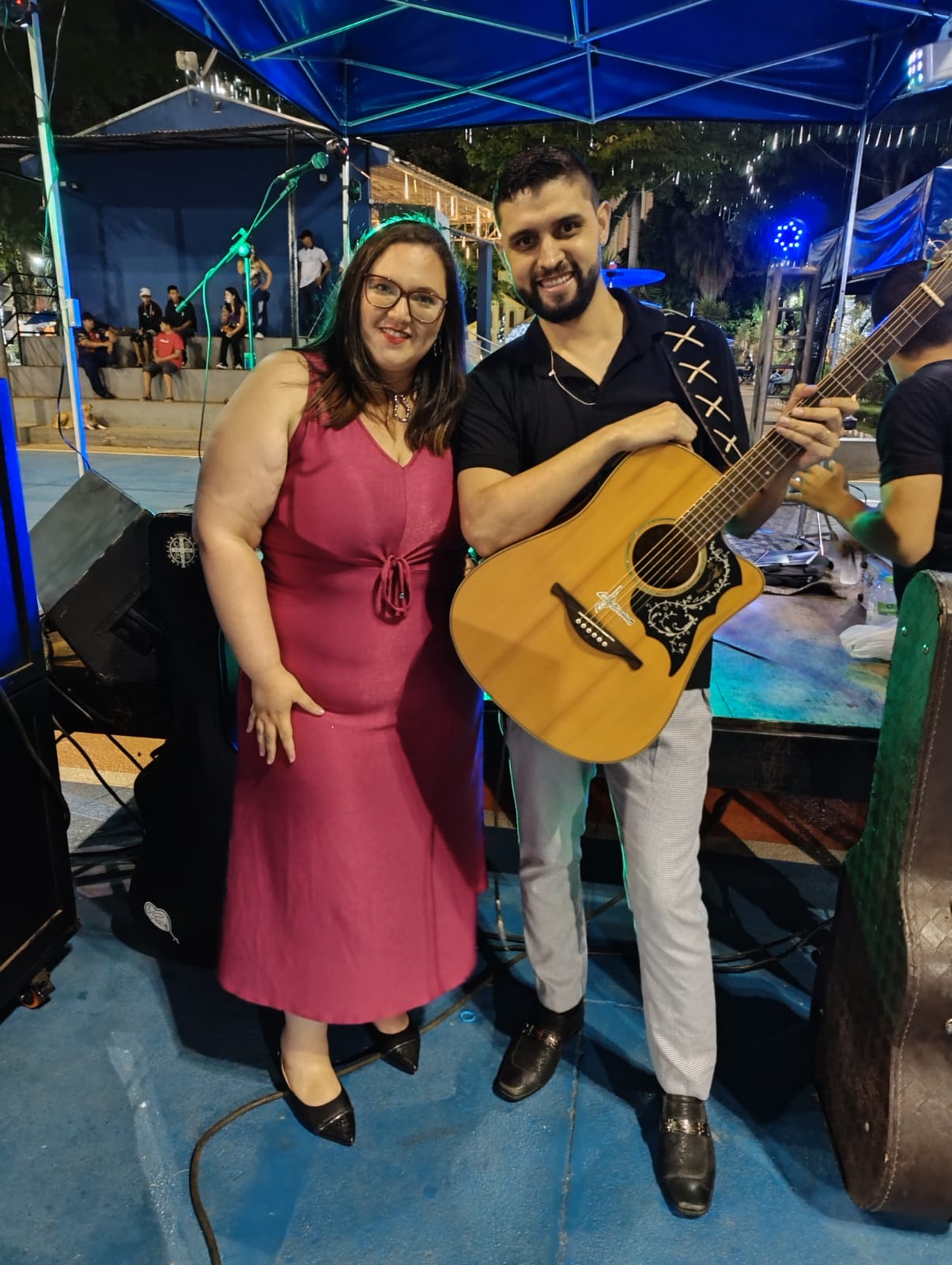 Foto de Estela e Danilo