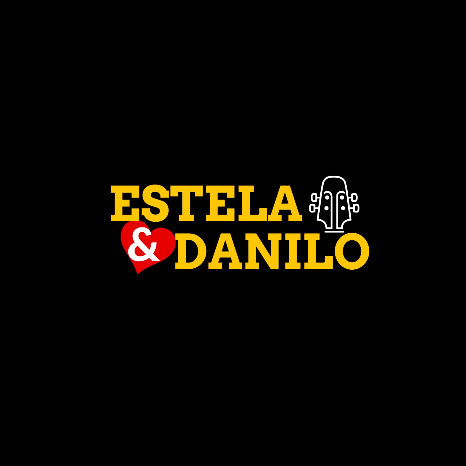 Foto de Estela e Danilo